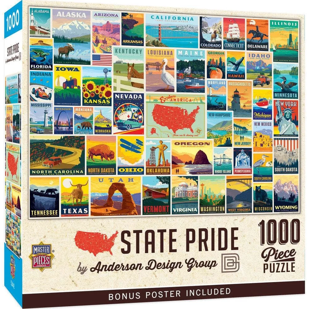 State Pride - 1000pc Puzzle | Masterpieces | 72413