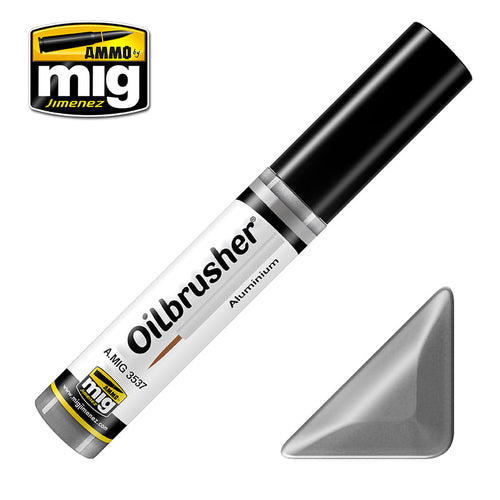 MIG3537 Aluminium oilbrusher 10ml | Ammo by Mig Jimenez