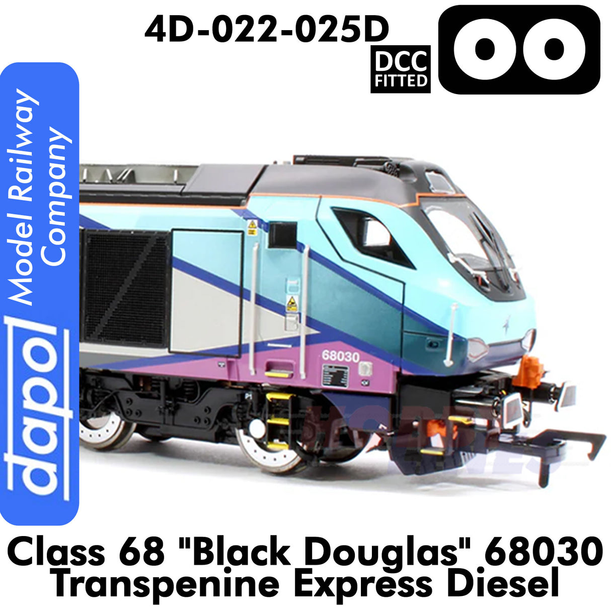 Class 68 - Black Douglas 68030 Transpenine Express | Dapol | 4D-022-027D