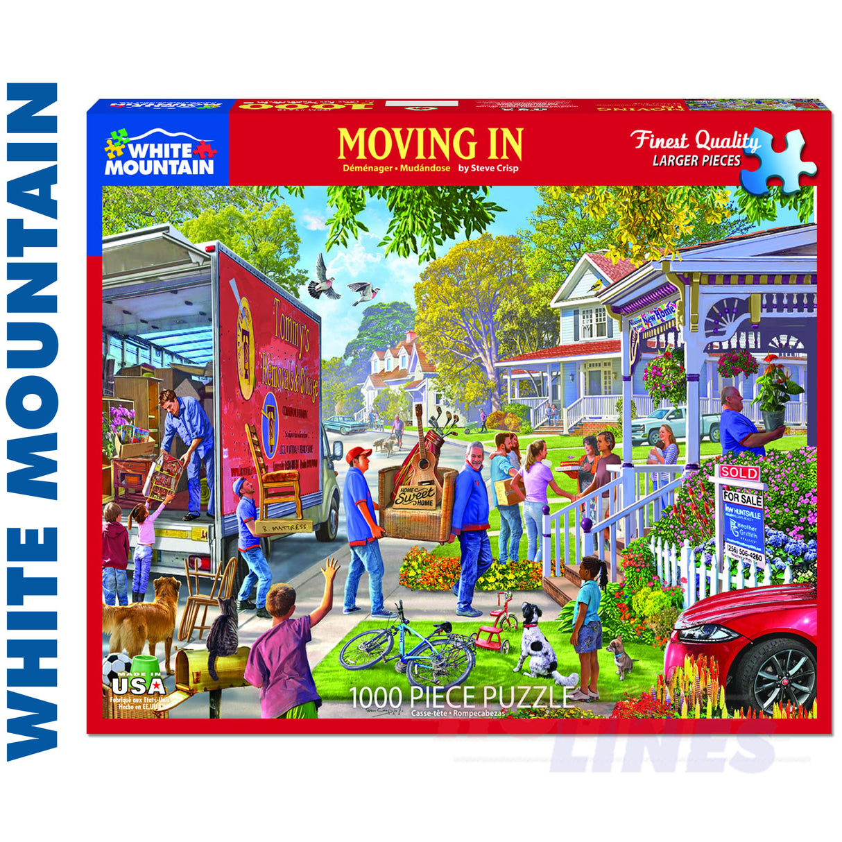 Moving In 1000 Piece Jigsaw Puzzle 1642