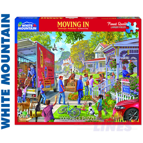Moving In 1000 Piece Jigsaw Puzzle 1642