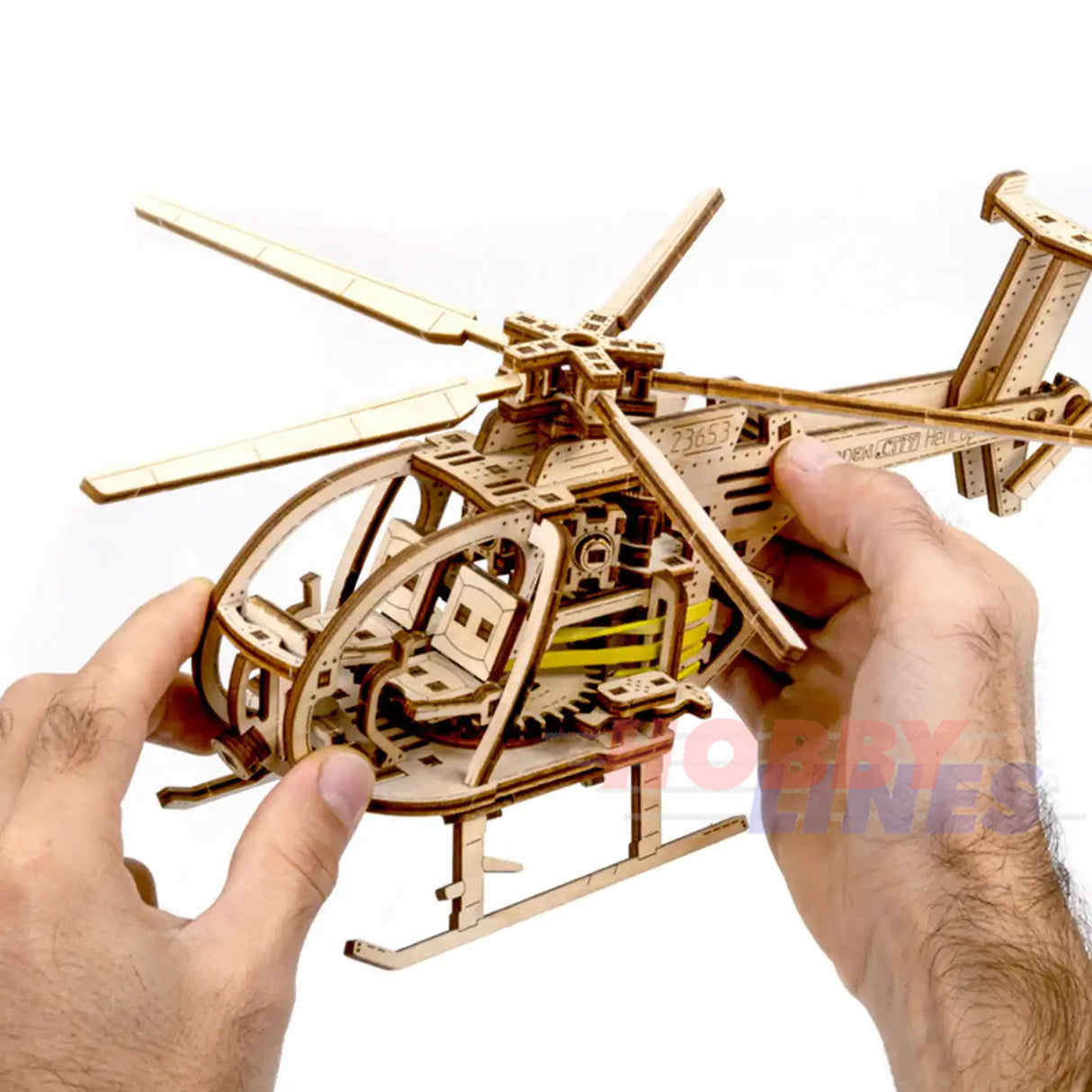 Helicopter- 3D Puzzle | Wooden City | WR344
