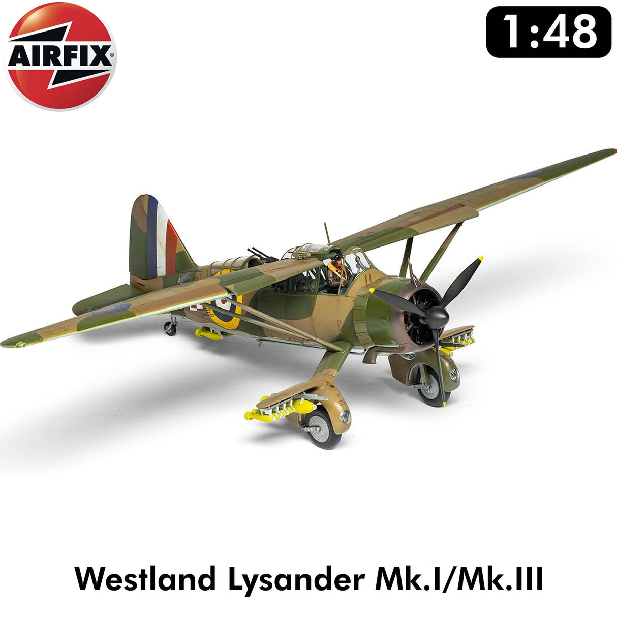 Westland Lysander Mk.I/Mk.III WWII RAF Reconnaissance 1:48 kit | Airfix | A07116