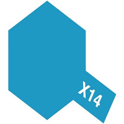 Acrylic Mini Paint - X-14 Sky Blue | Tamiya | TM81514