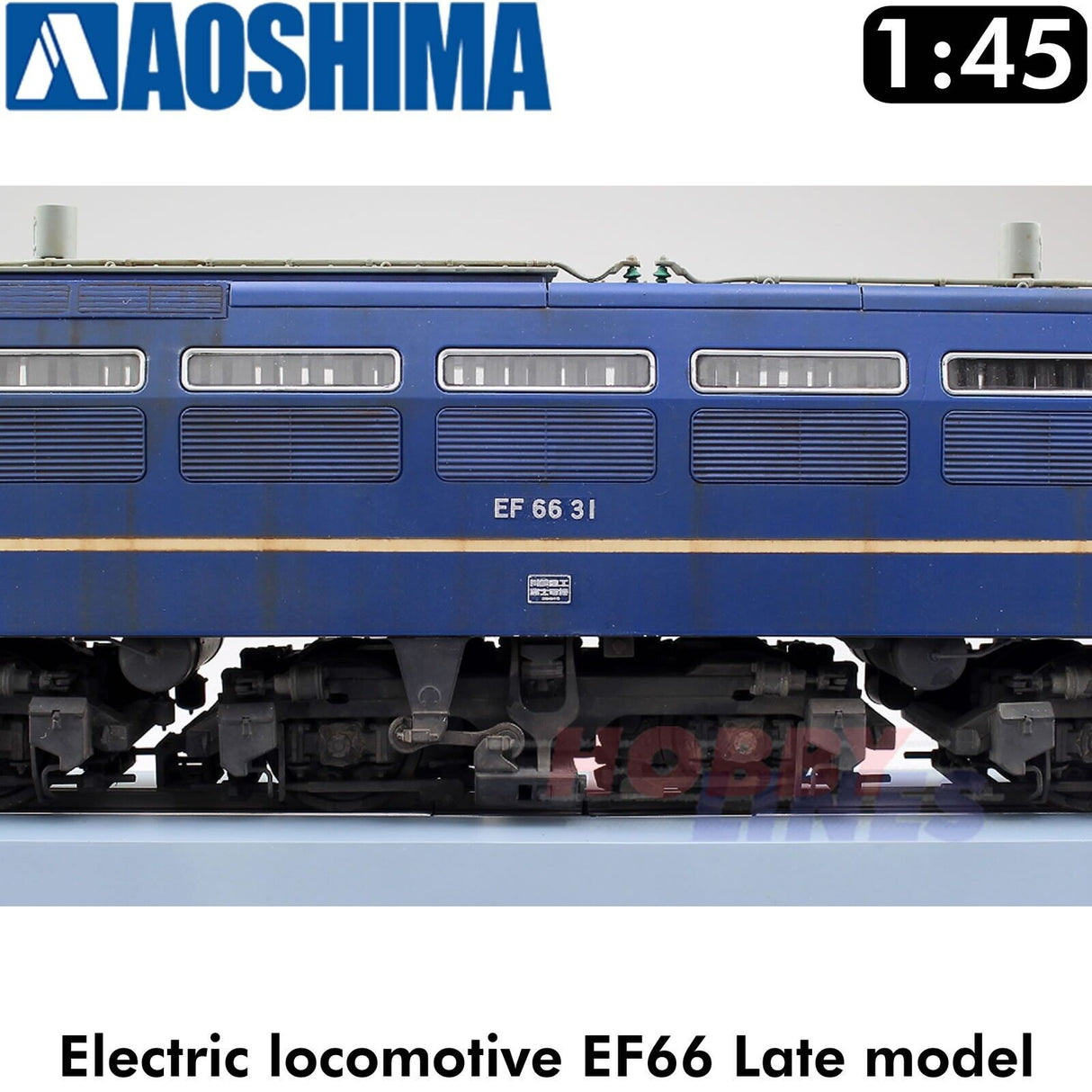 Electric Locomotive EF66 JRF Late Model 1:45 OJ TRAIN MUSEUM #4 Aoshima 05407