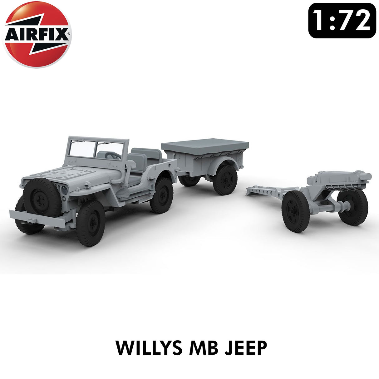 Willys Mb Jeep - Model Kit | Airfix |  A02399