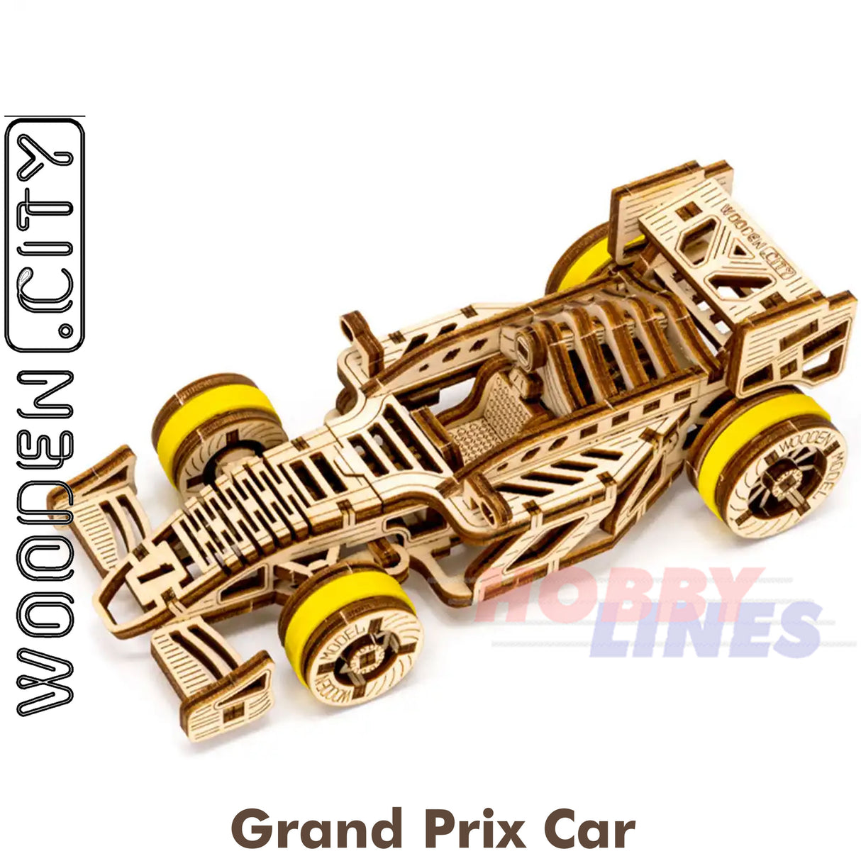 Grand Prix Car - 3D Puzzle | Wooden City | WR326
