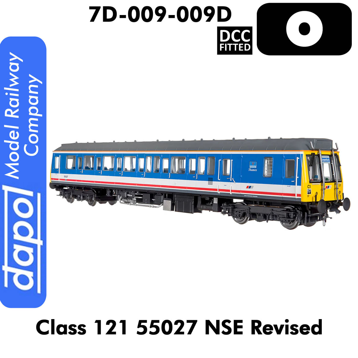 Class 121 55027 NSE Revised | Dapol | 7D-009-009D