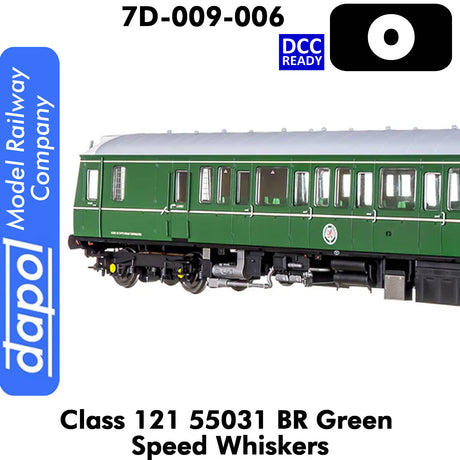 Class 121 55031 BR -Green Speed Whiskers | Dapol | 7D-015-006