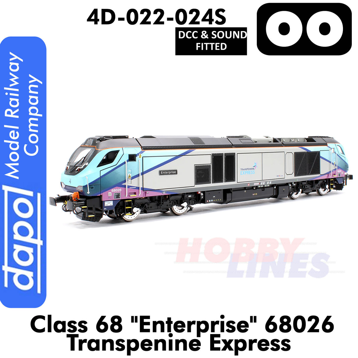 Class 68 - Enterprise 68026 Transpenine Express Loco | Dapol | 4D-022-024S