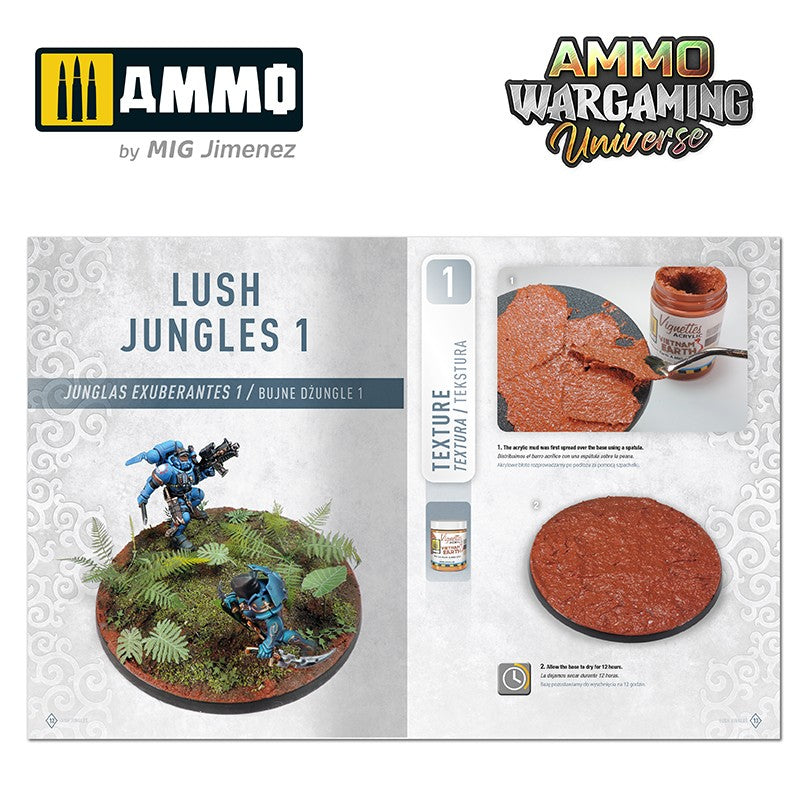 Ammo Wargaming Universe - Book 07 – Lush Jungles | Ammo by Mig Jimenez | MIG6926