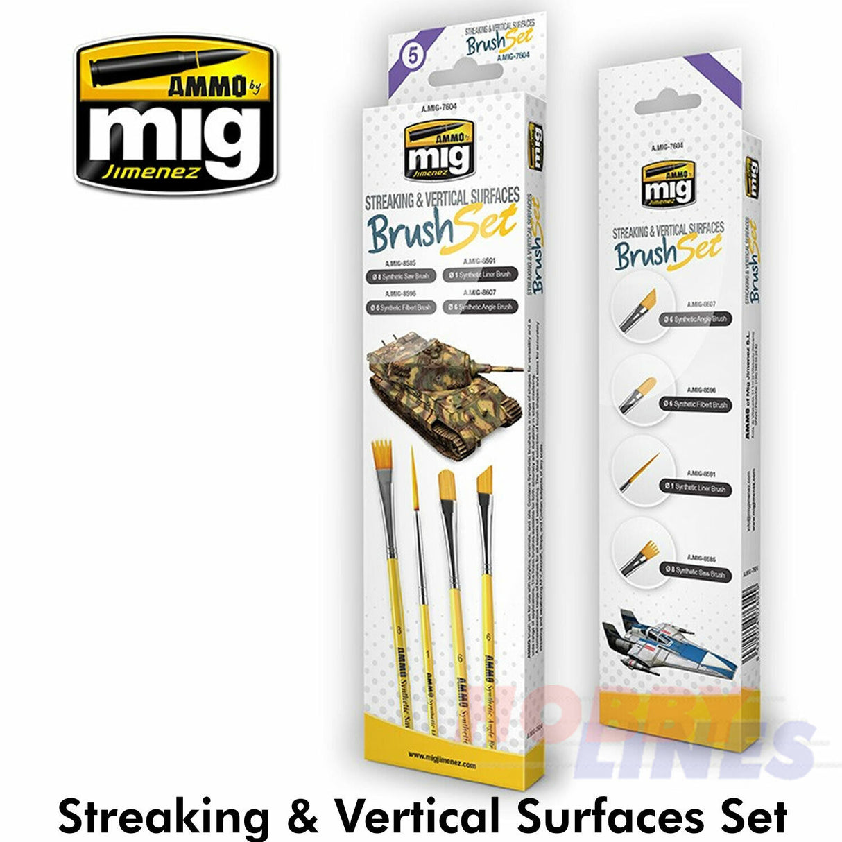 Ammo By Mig Jimenez Brush Sets (Choose Your Brush Set)