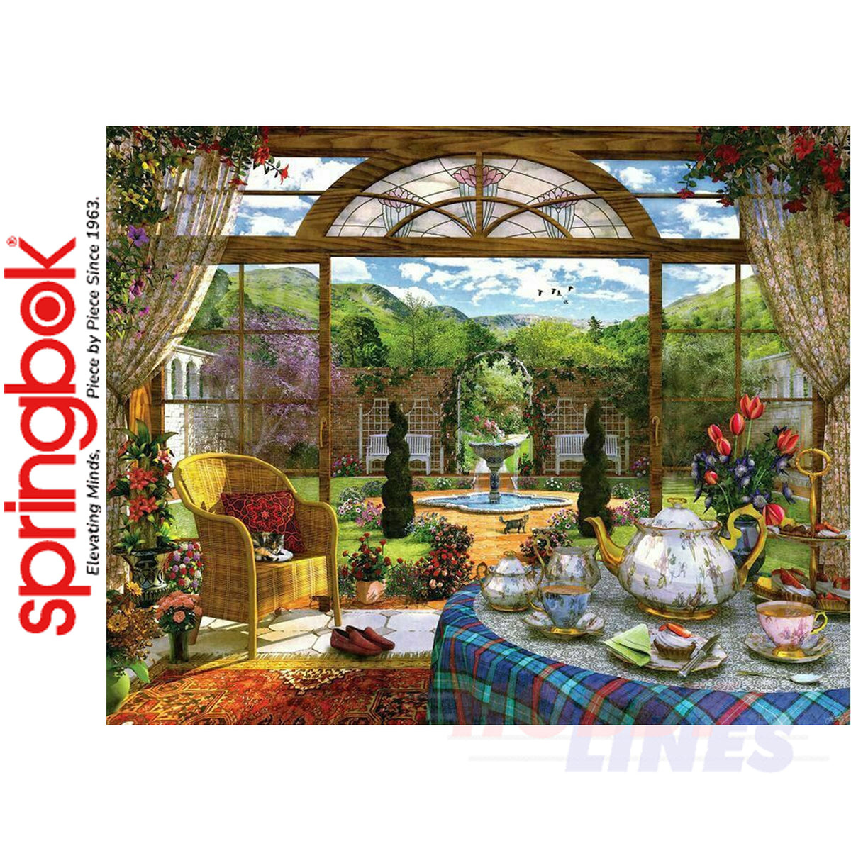 The Conservatory 1000 Piece Jigsaw Puzzle | Springbok | SB33-10837