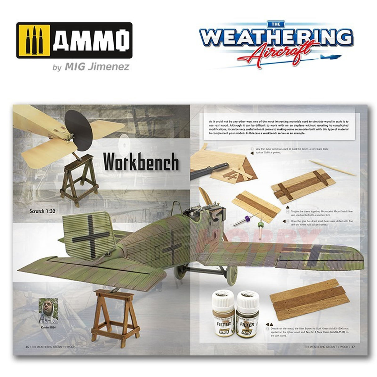 THE WEATHERING AIRCRAFT MAGAZINE - Issue 19 Wood | Ammo by Mig Jimenez