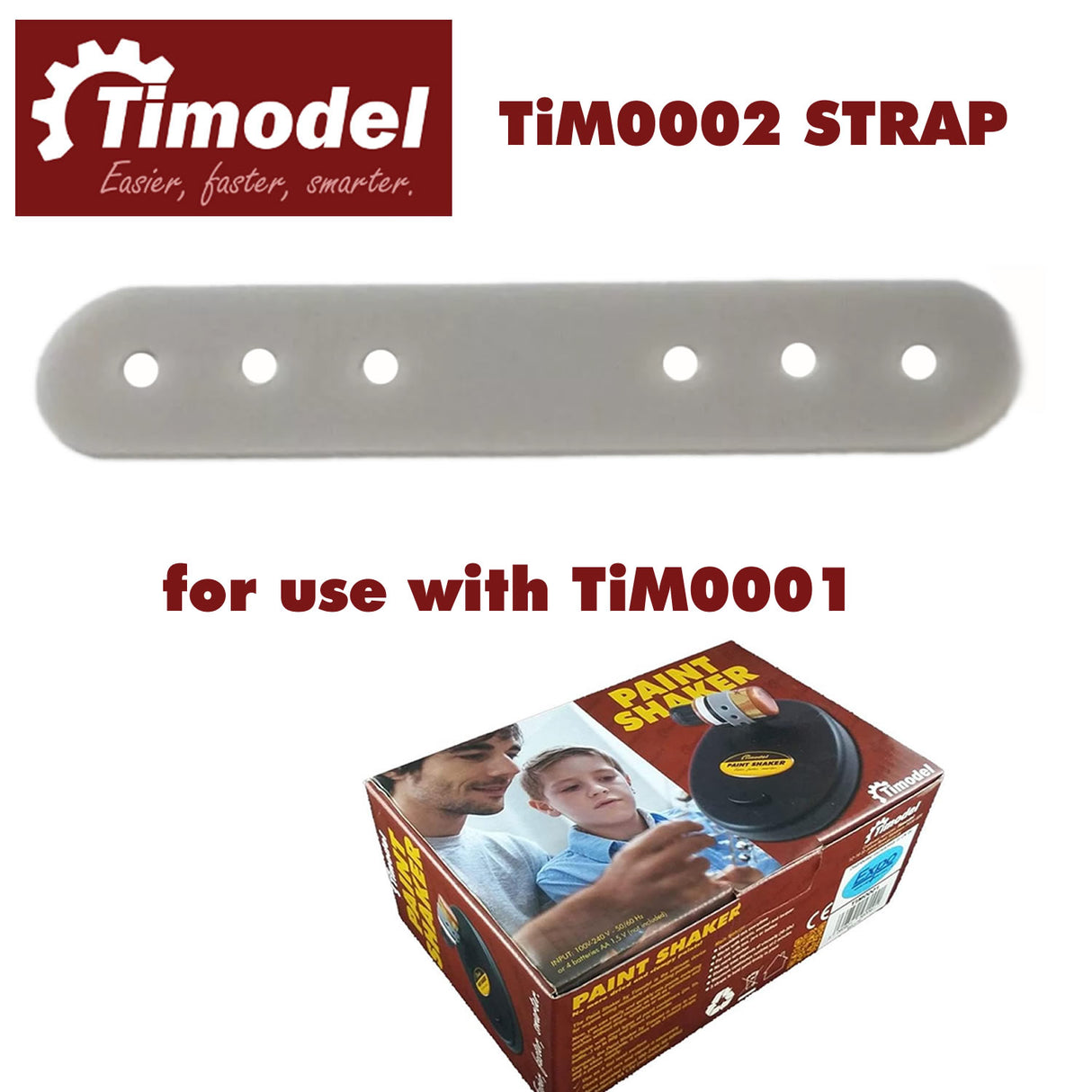 SPARE STRAP TiModel TIM0002 for Paint Shaker Mixer TiM0001