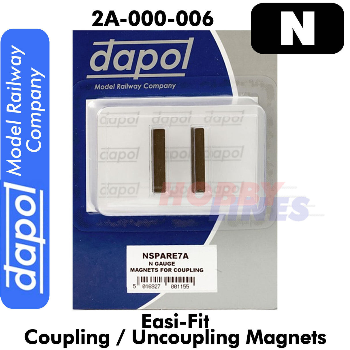 Magnets Coupling/Uncoupling Easi-Fit NSPARE7A N Gauge Dapol 2A-000-006