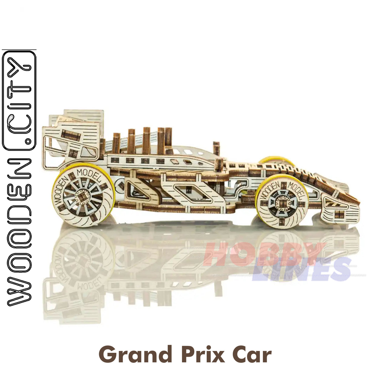 Grand Prix Car - 3D Puzzle | Wooden City | WR326