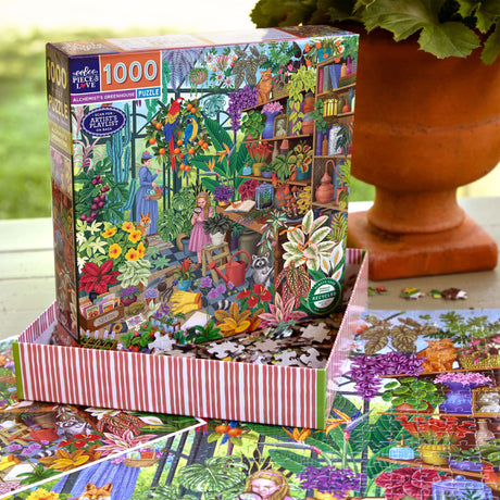 Alchemist's Greenhouse 1000 pc Puzzle | eeBoo | PZT866