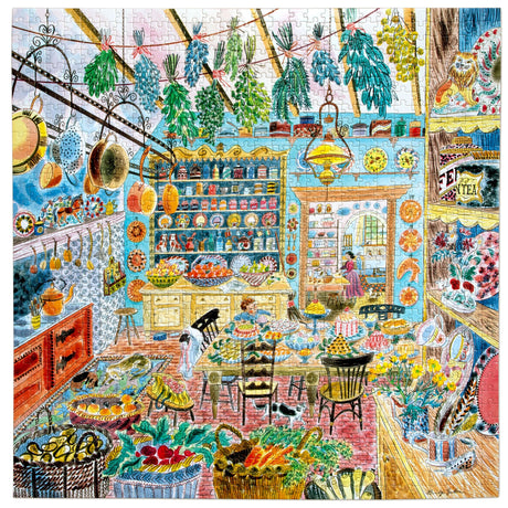 Victorian Kitchen 1000 pc Puzzle | eeboo | PZT733