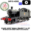 Class 45xx Small Prairie 2-6-2T - BR Black Early Crest Unnumbered - DCC Ready | Lionheart Trains | LHT-S-4505