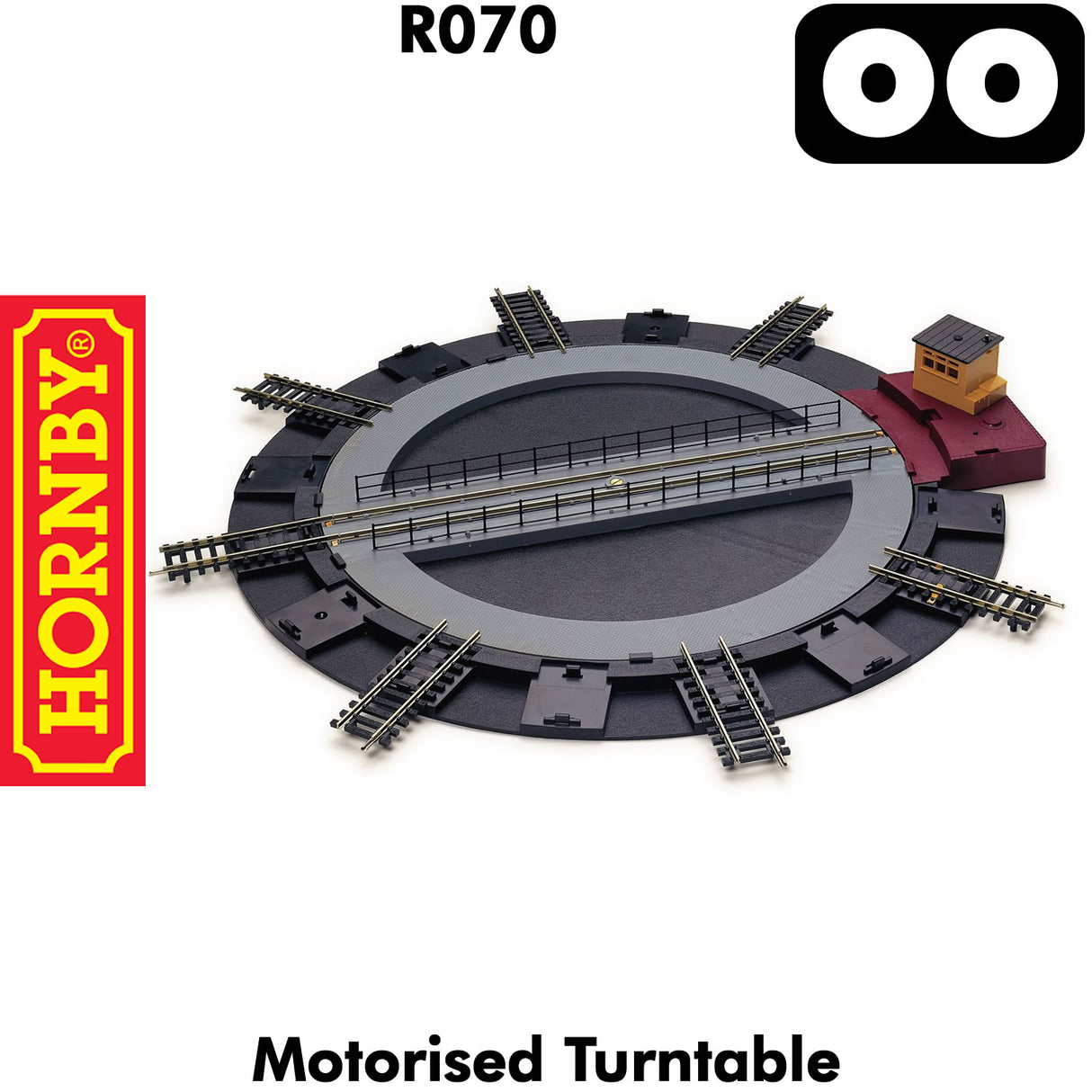 OO Gauge Motorised Turntable - 1:76 | Hornby | R070