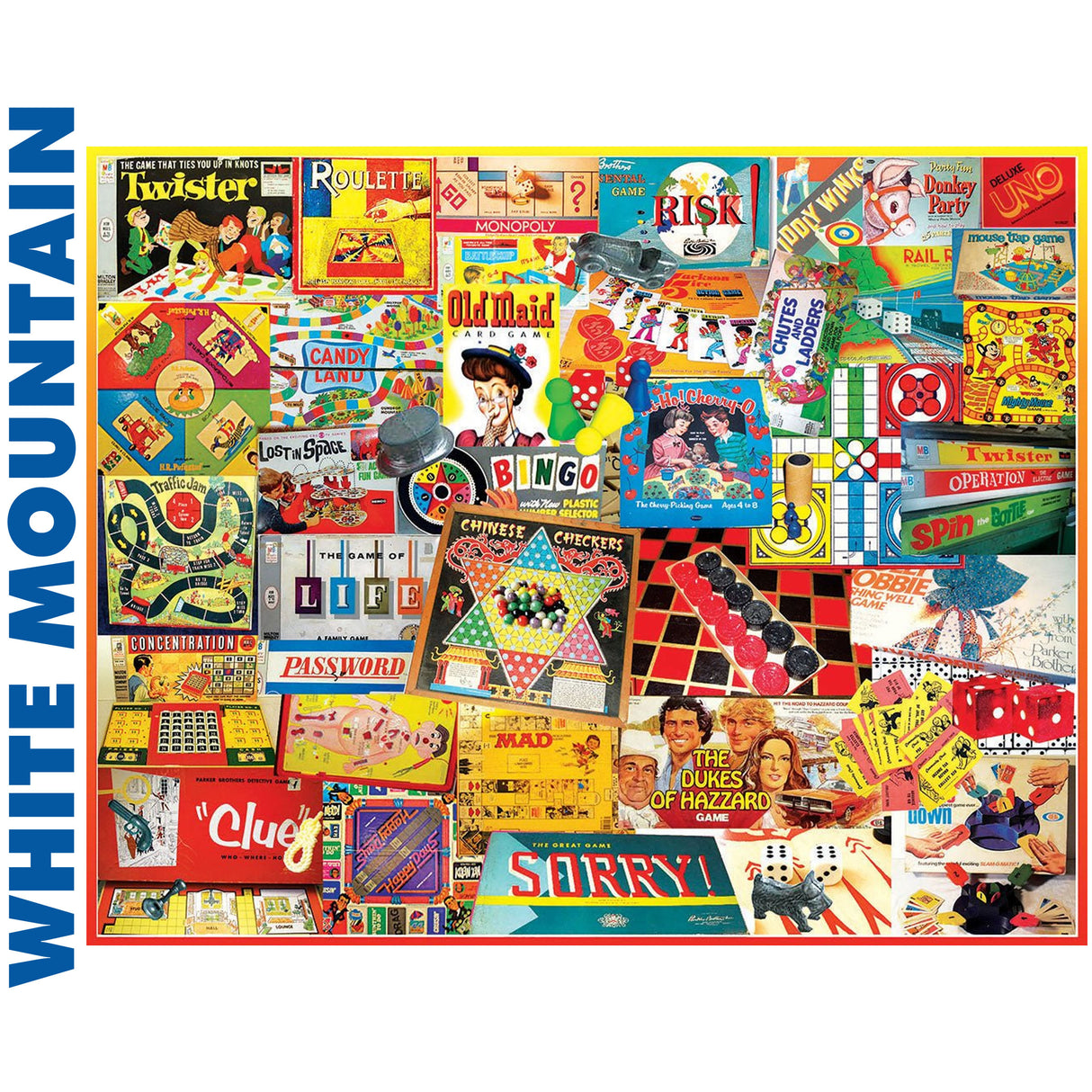 The Games we Played - 1000pc Puzzle | White Mountain | 924pz