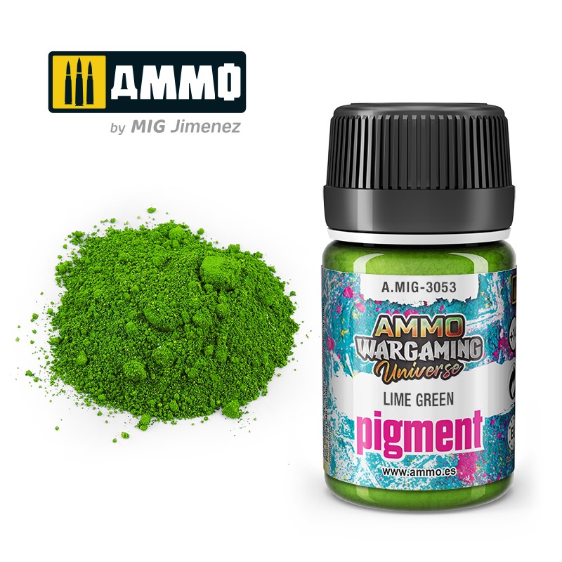 Wargaming Universe - Pigment Lime Green - 35ml | Ammo by Mig Jimenez | MIG3053