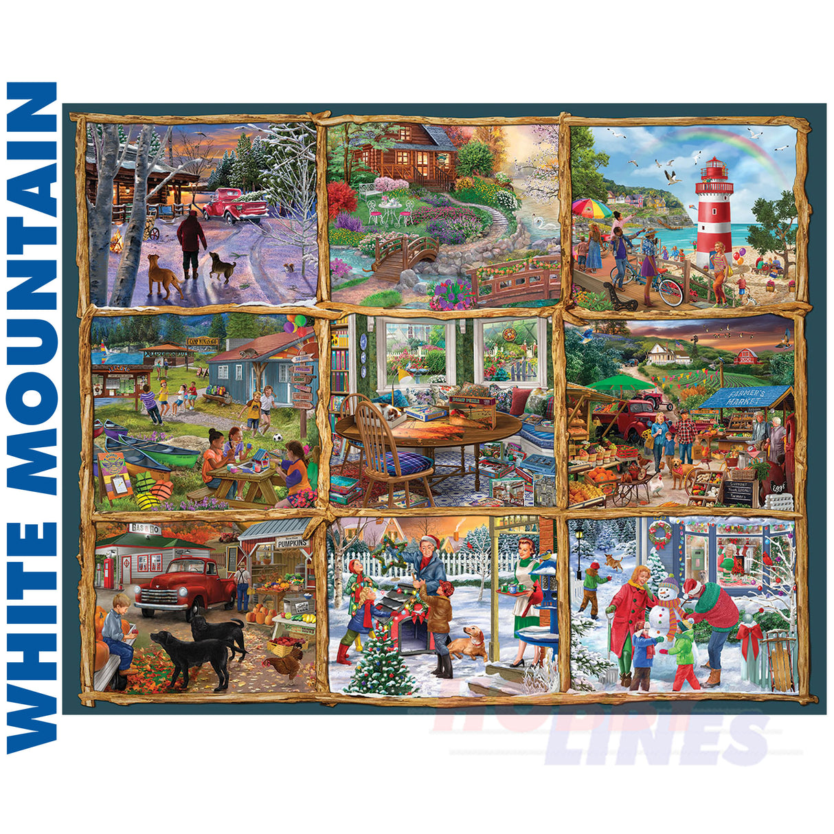 For All Seasons 1000 Piece Jigsaw Puzzle 1775