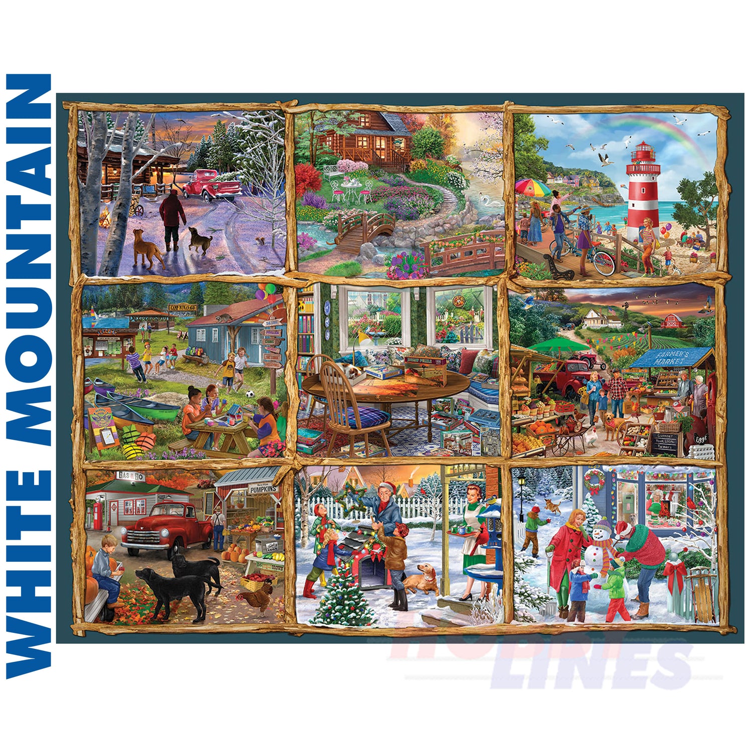 For All Seasons 1000 Piece Jigsaw Puzzle 1775