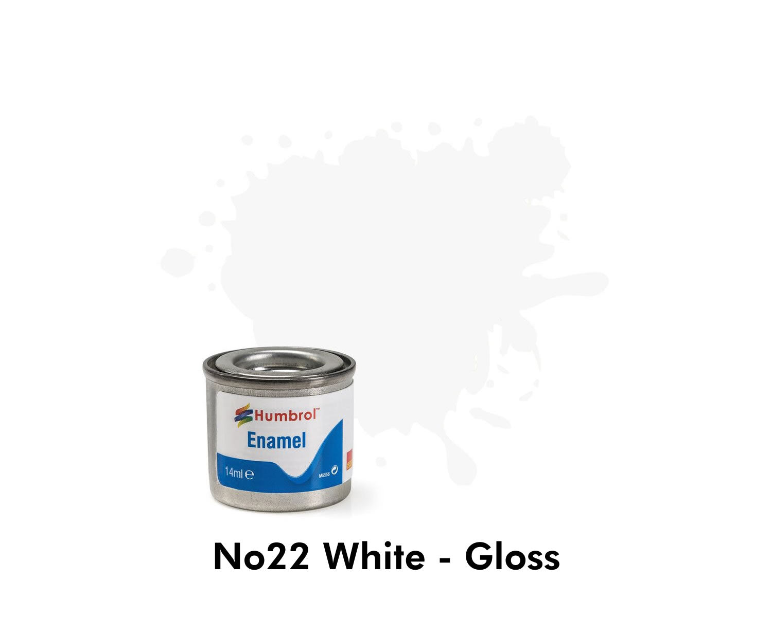 Enamel Tinlets No 22 White Gloss