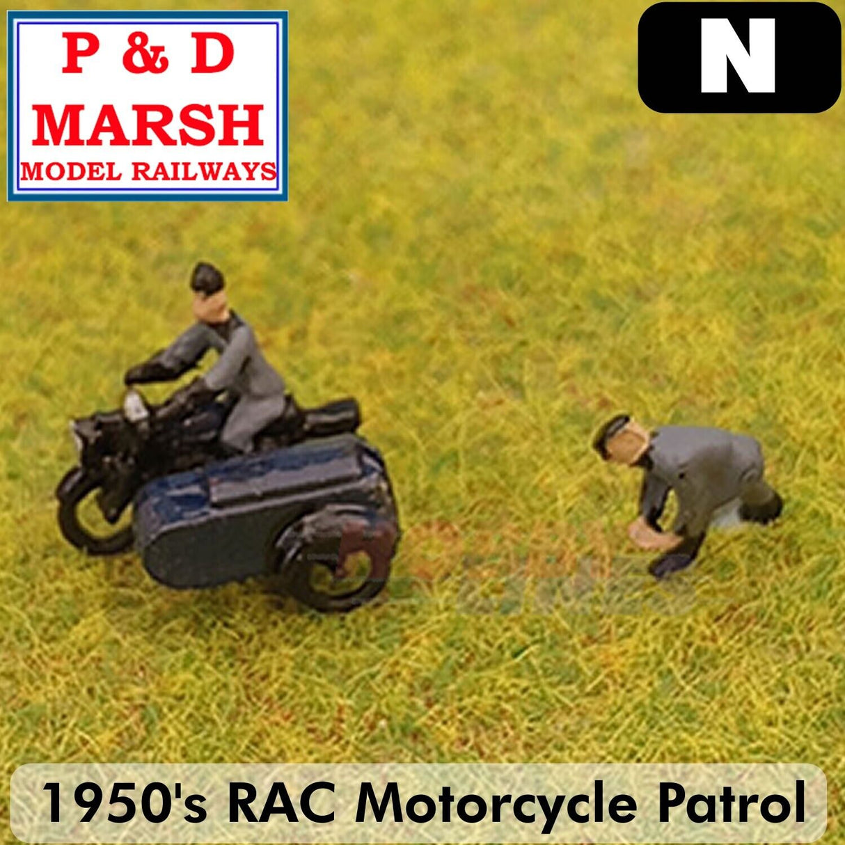 1950's RAC Motorcycle Patrol | P & D Marsh | X78