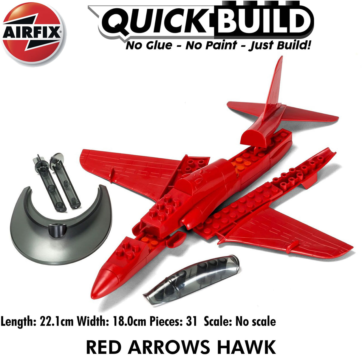 Red Arrows Hawk - Model kit | Airfix | J6018