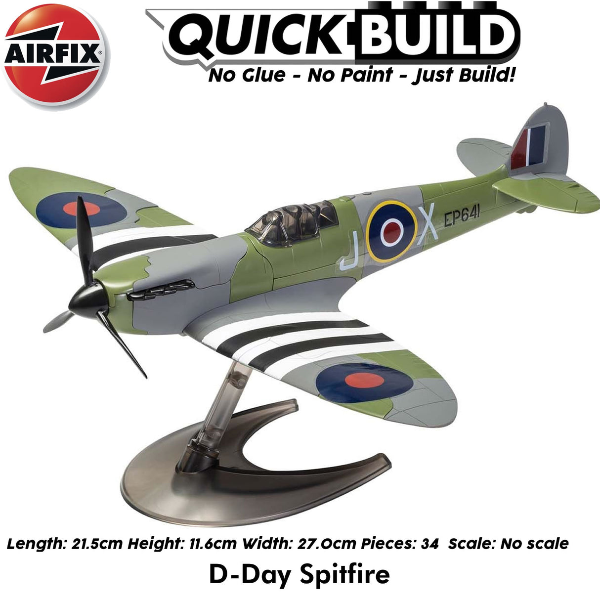 D-Day Spitfire- Model Kit | Airfix | J6045