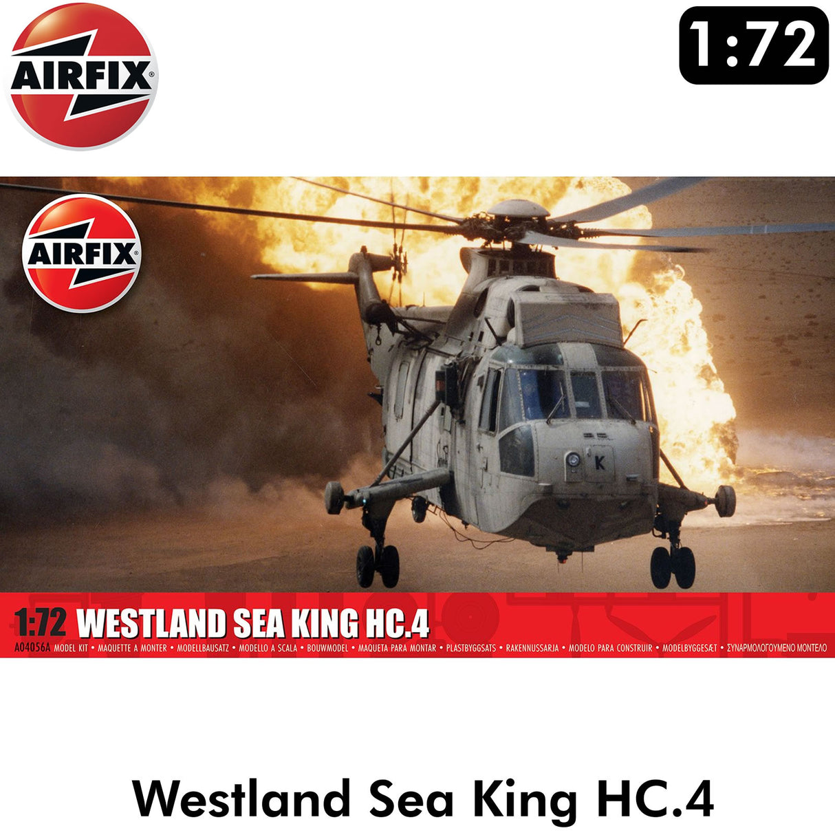 Westland Sea King HC.4 - Model Kit | Airfix |  A04056A