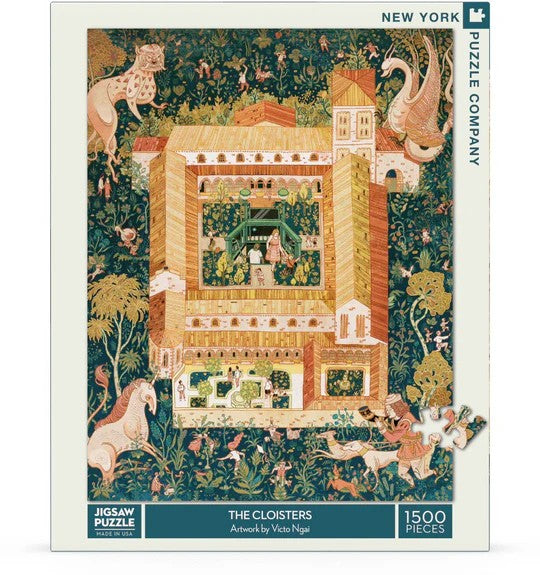 The Cloisters - 1500pc Puzzle | New York Puzzle Company | NPZSW2346