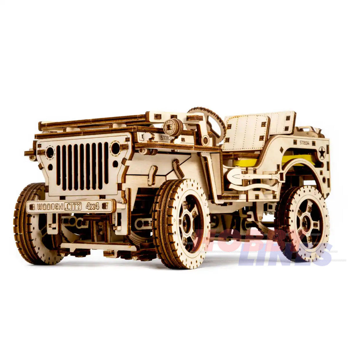 4 x 4 Jeep - 3D Puzzle | Wooden City | WR309