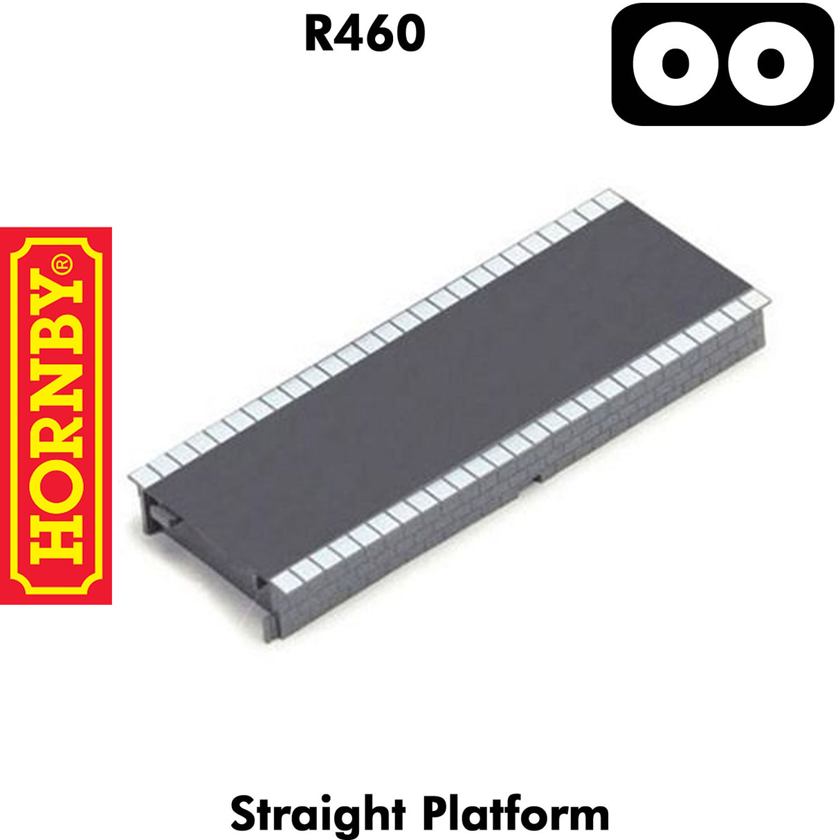 OO Gauge Straight Platform - 1:76 | Hornby | R460