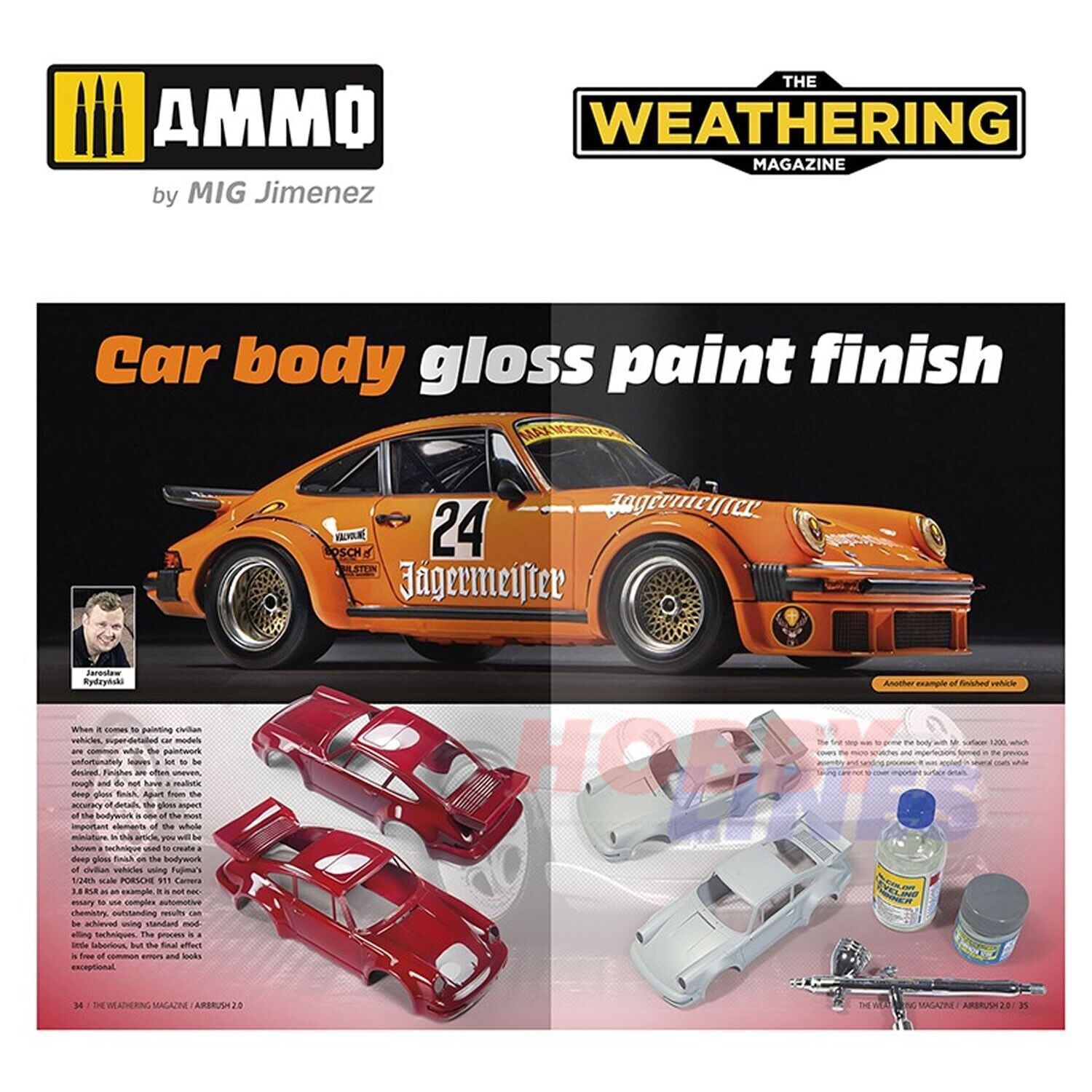 Ammo AIRBRUSH 2.0 The Weathering Magazine No 37 Techniques Mig Jimenez MIG4536