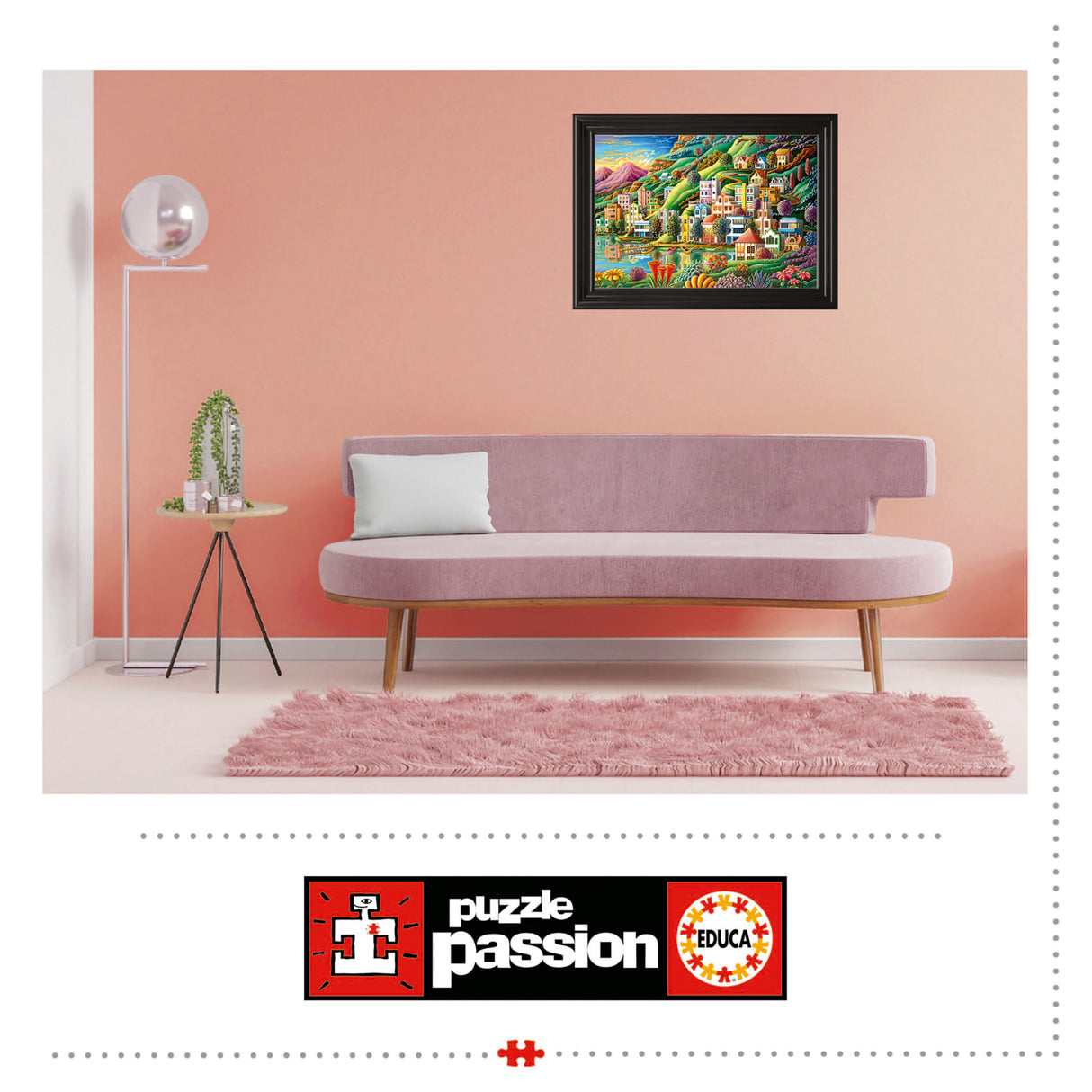 HIDDEN HARBOUR 500pc EDUCA Super Deluxe Jigsaw Puzzle 19552