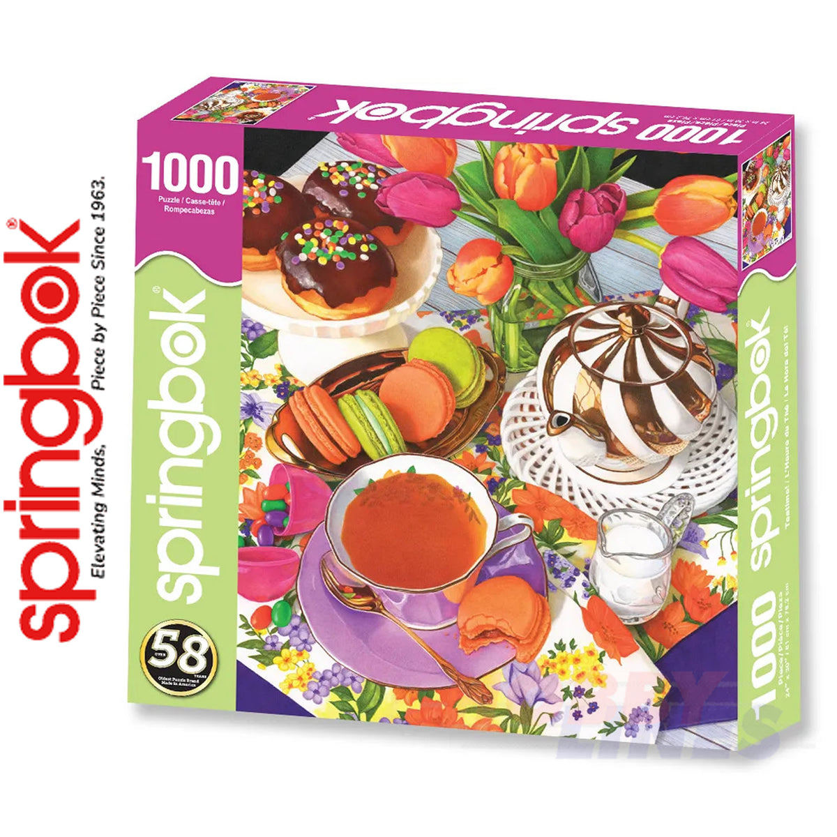 Teatime 1000 Piece Jigsaw Puzzle | Springbok | SB33-11114