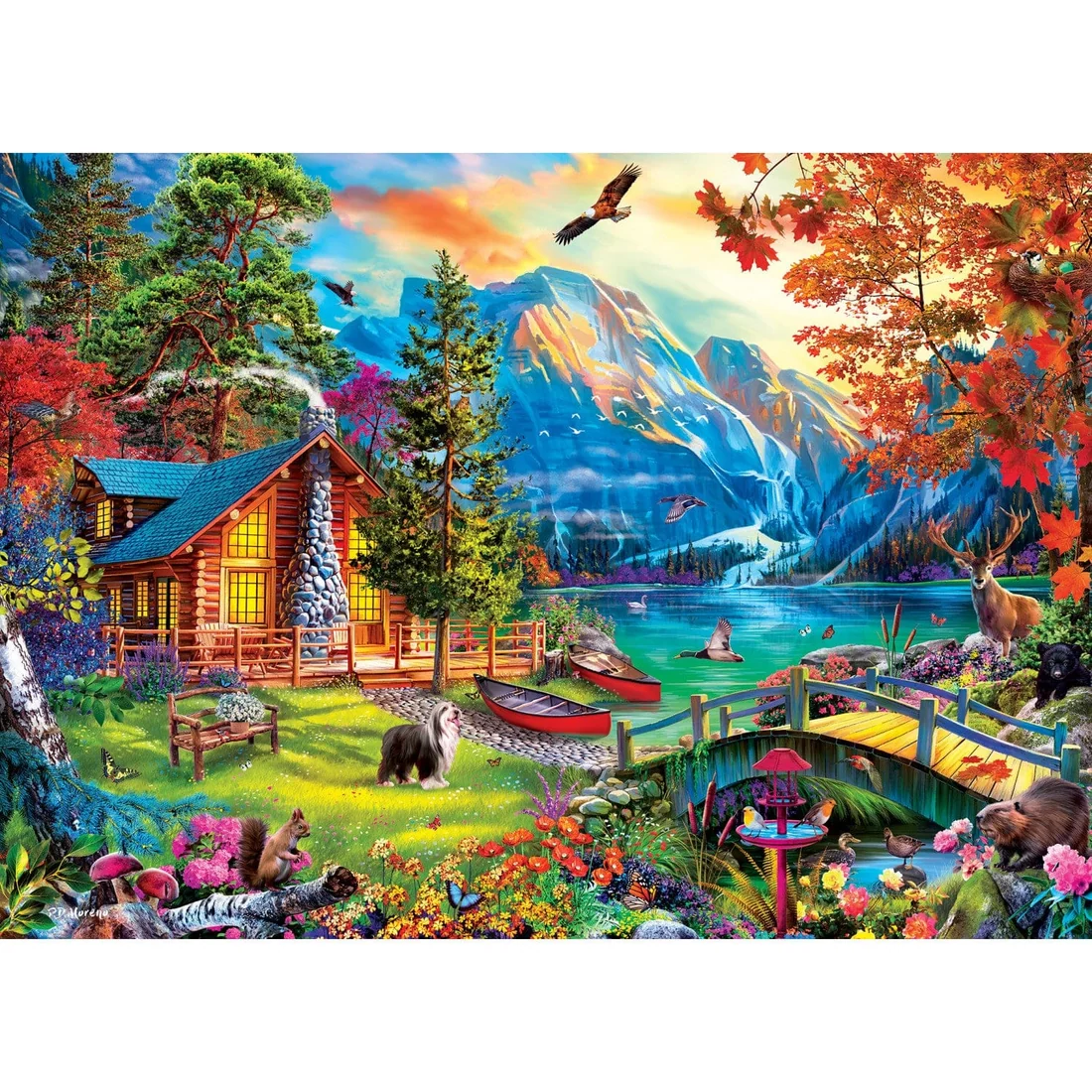 Soaring Sunset - 1000pc Puzzle | Masterpieces | MSP-72105
