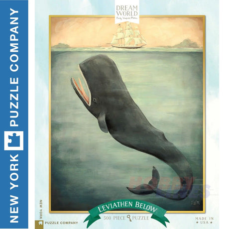 LEVIATHAN BELOW New York Puzzle Company 500pc Jigsaw