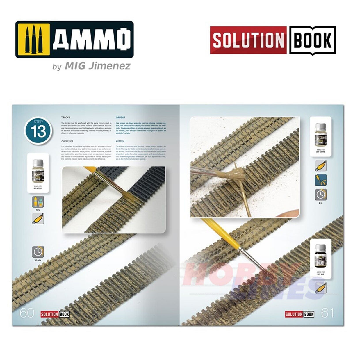 HOW TO PAINT WWII German Winter Vehicles SOLUTION BOOK Ammo by Mig MIG6601