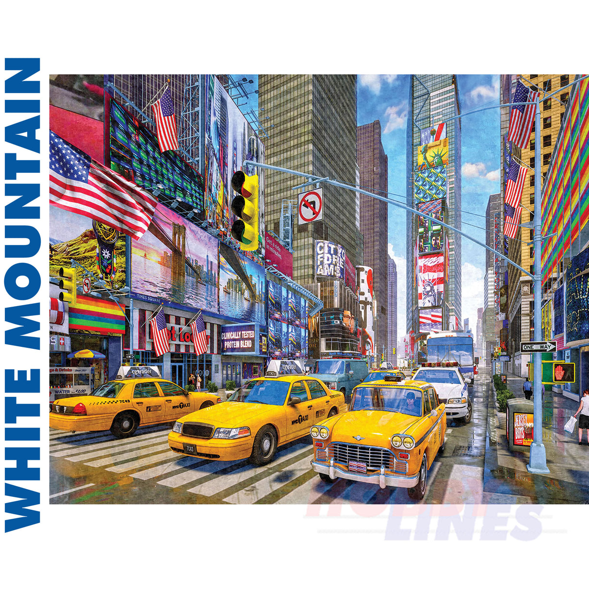 New York Times Square 1000 Piece Jigsaw Puzzle 1672