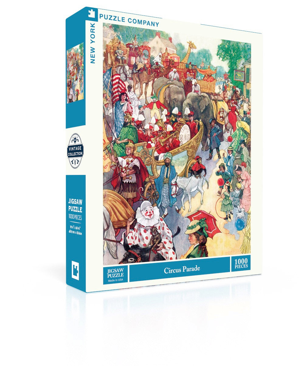 Circus Parade 1000pc Puzzle | New York Puzzle Company | NPZPD2561