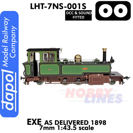 EXE As Delivered (Early Cab) 1898 -  DCC & Sound | Lionheart Trains | LHT-7NS-001S