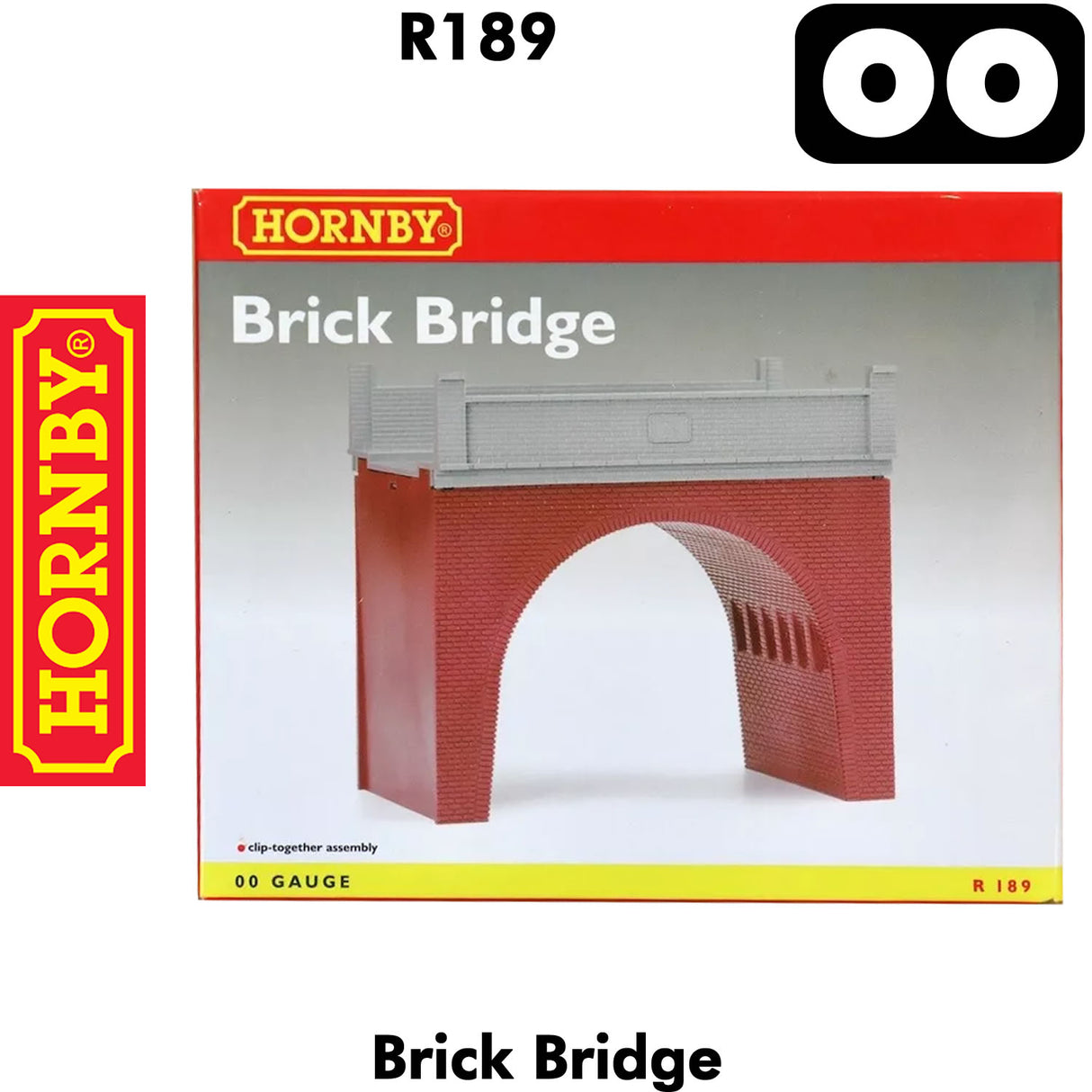 OO Gauge Brick Bridge - 1:76 | Hornby | R189