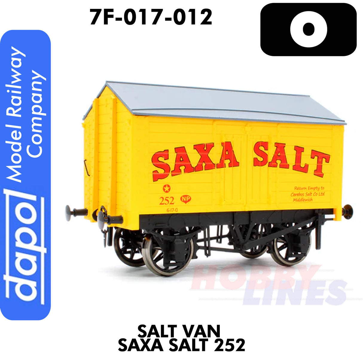Salt Van Saxa Salt 252 - Wagon | Dapol | 7F-018-012