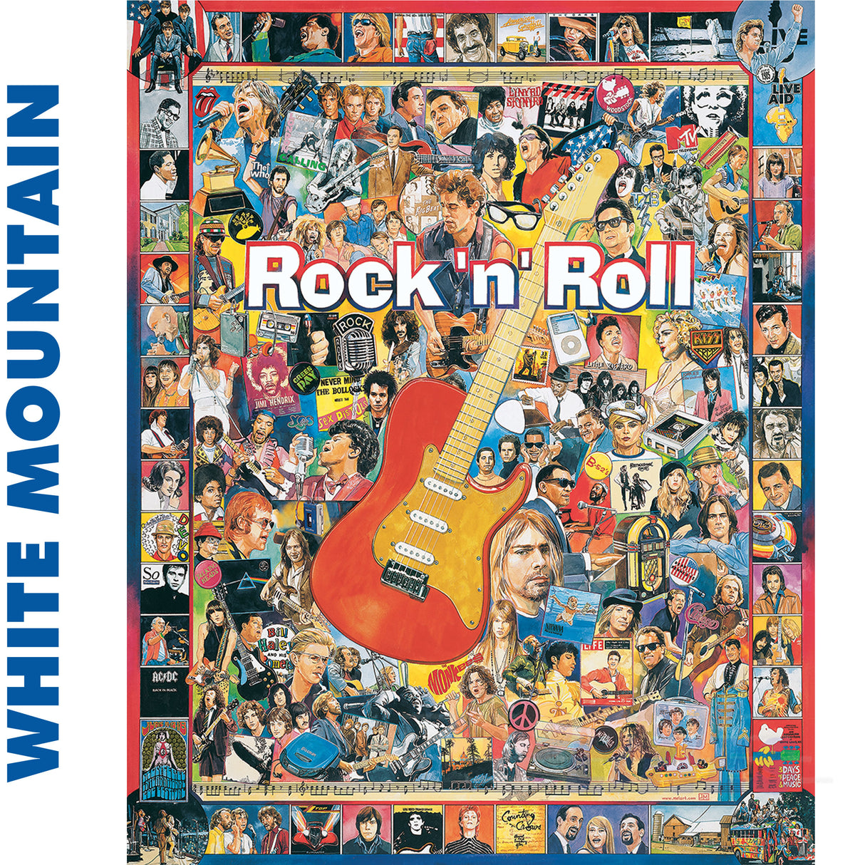 Rock 'n' Roll 1000 Piece Jigsaw Puzzle 409