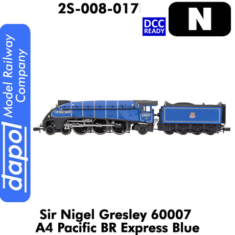A4 Pacific Sir Nigel Gresley 60007 BR Express DCC Ready | Dapol | 2S-008-017